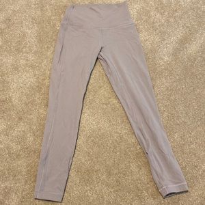 Lululemon mauve leggings